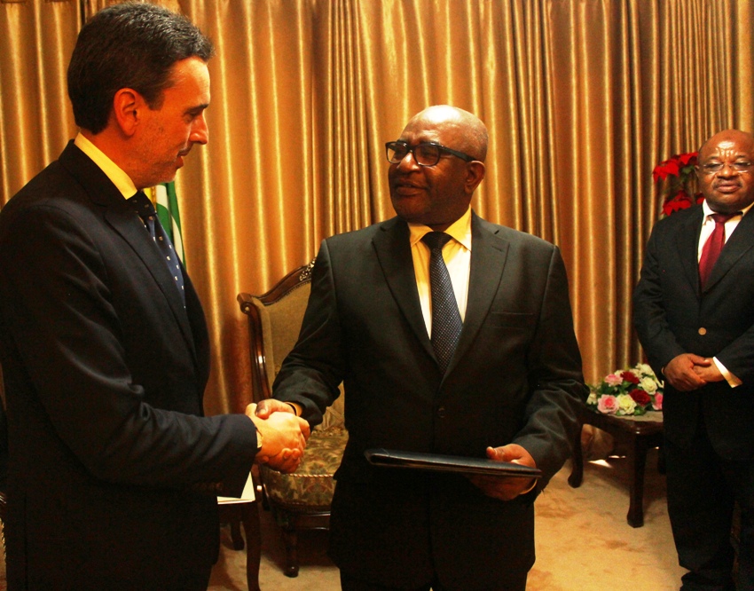 Le nouvel Ambassadeur de l’Union Européenne a présenté ses lettres de Créance au Président de la République